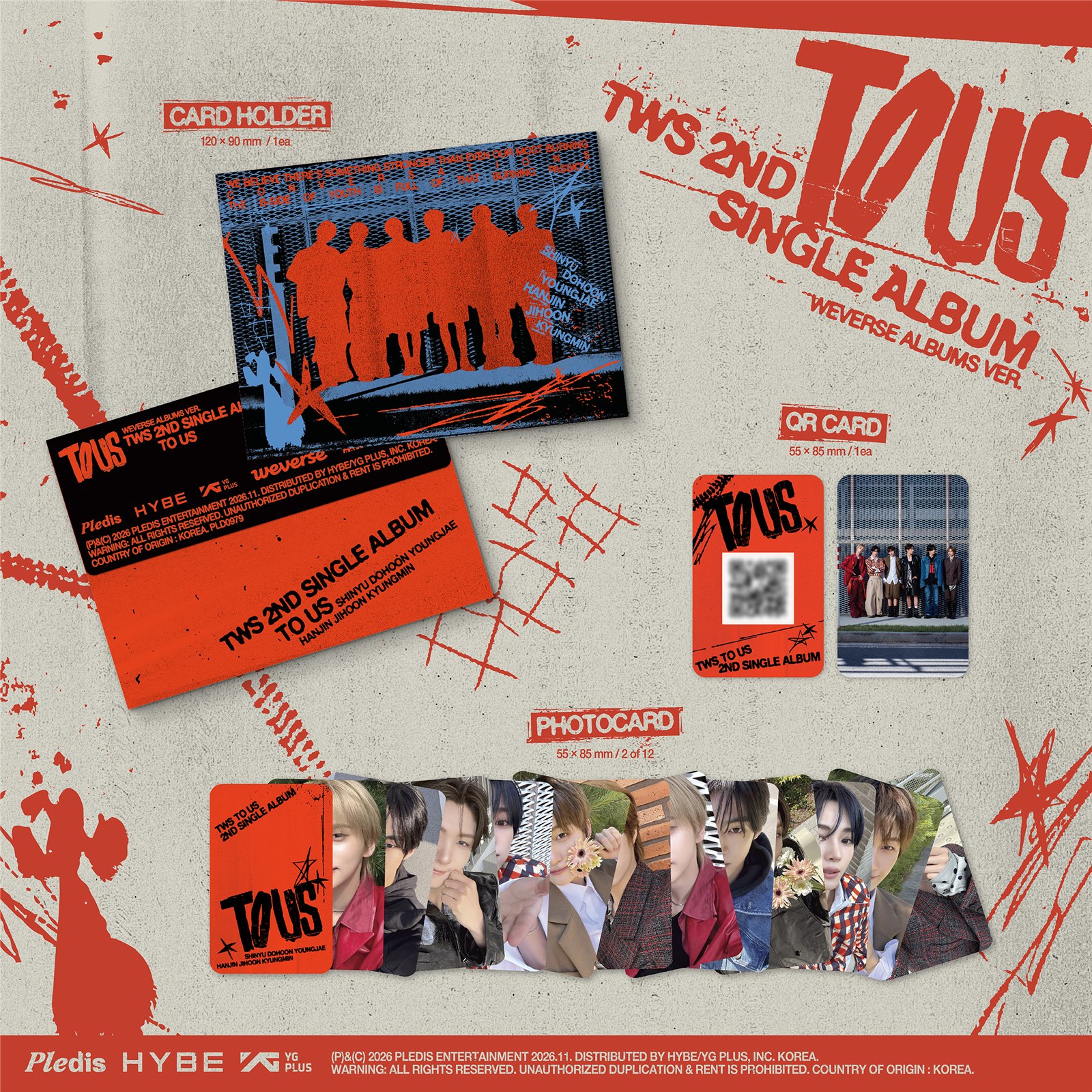 TWS 2nd Single Album TO US