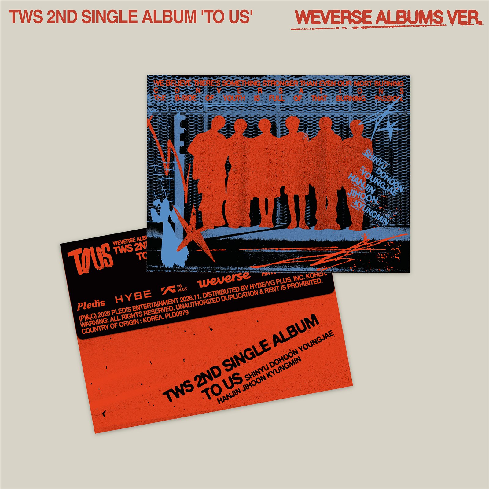 TWS 2nd Single Album TO US