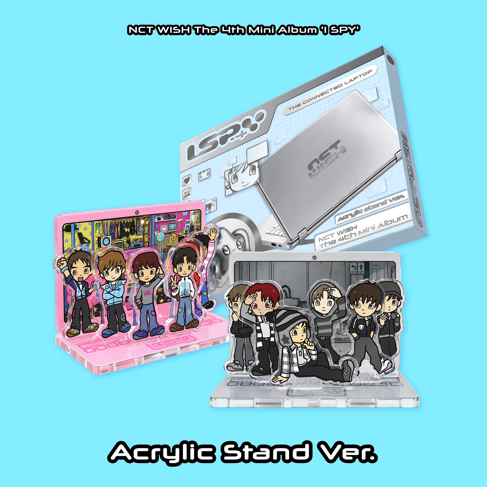 NCT WISH [I SPY] Acrylic Stand Ver. (Smart Album) - cover art