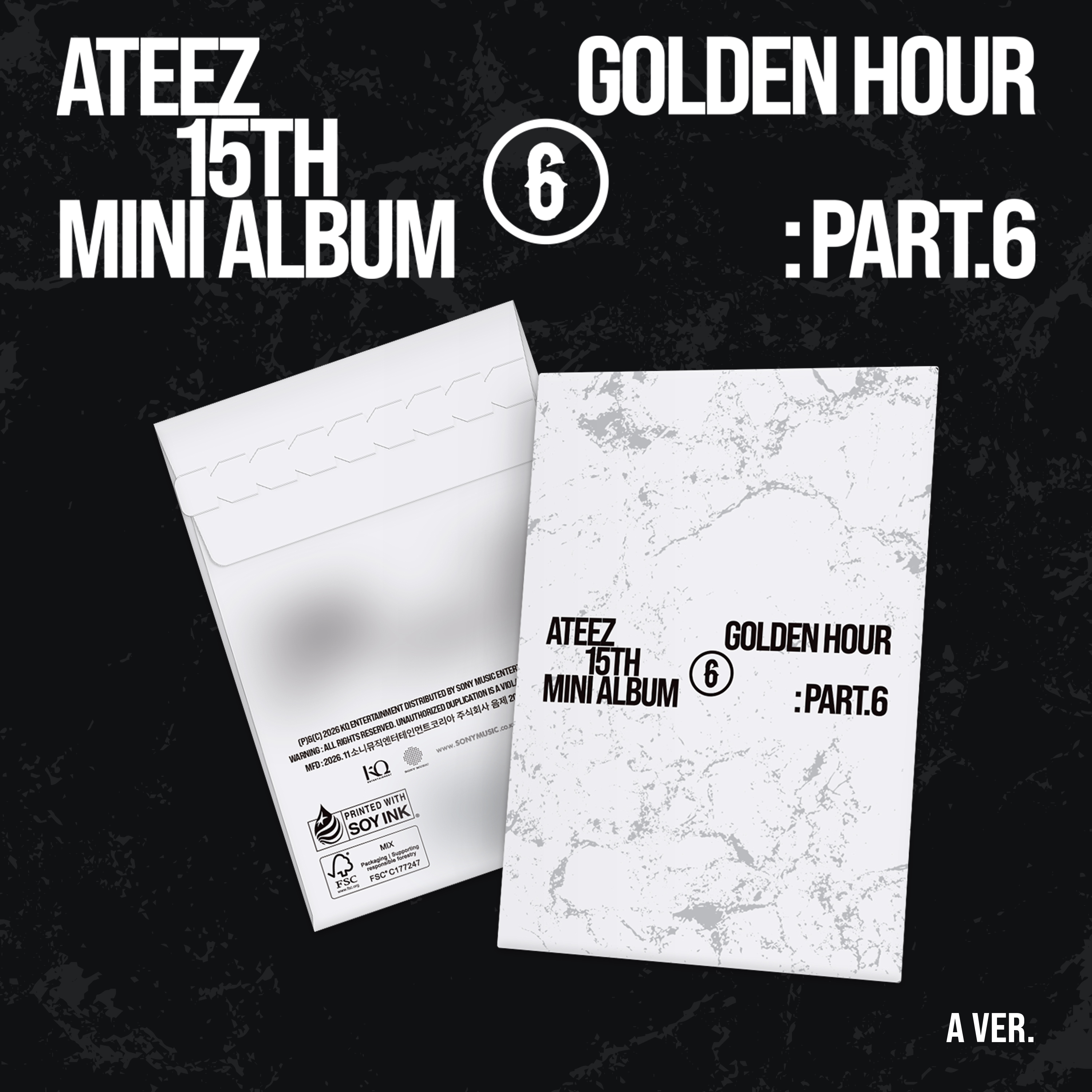 ATEEZ GOLDEN HOUR : Part.6 POCAALBUM A Ver.