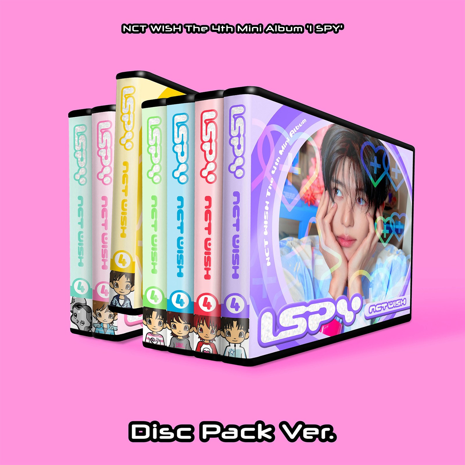 NCT WISH [I SPY] Disc Pack Ver. - cover art