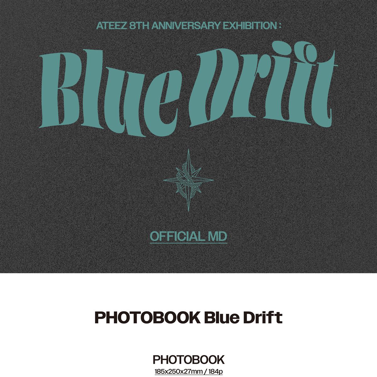 ATEEZ 8th Anniversary PHOTOBOOK [Blue Drift] - title